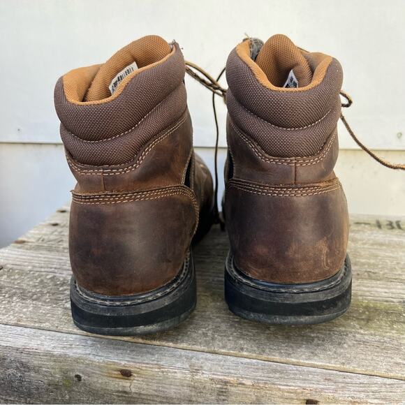 Carhartt 6-inch Soft toe Leather Lace Up Work Boots - Picture 5 of 9